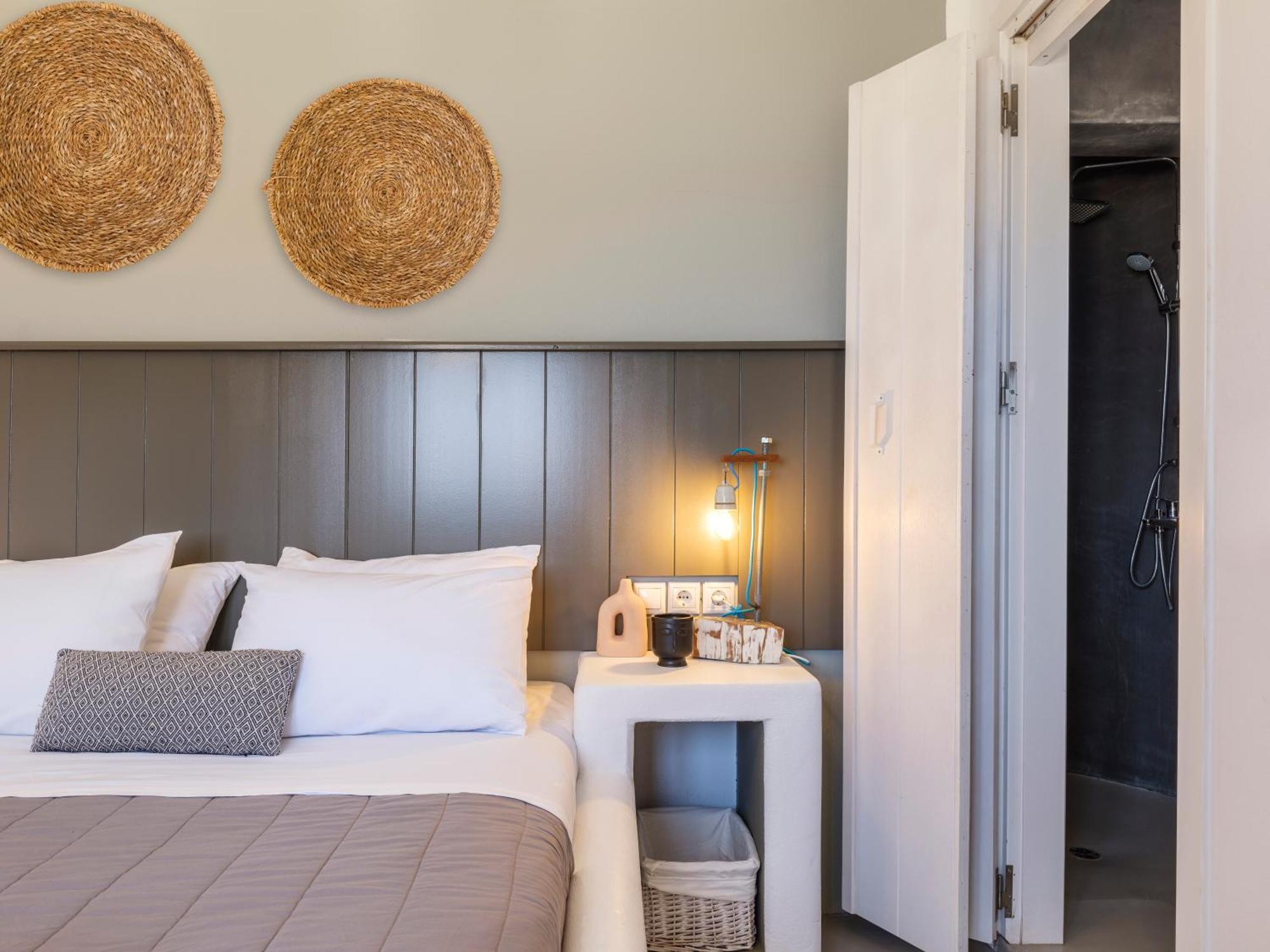 Sea Rock & Sky Private Mykonos Residence Merchia Beach Exterior foto